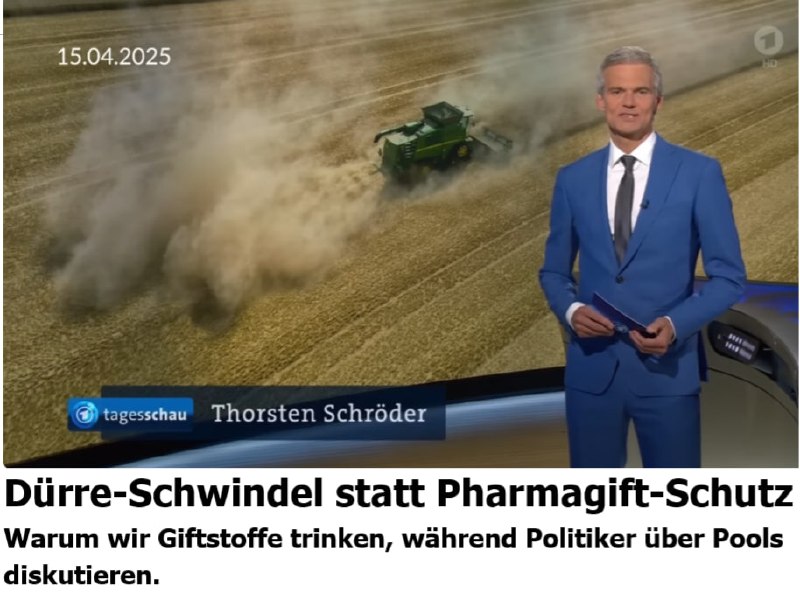 Die Tagesschau und andere Mainstream Medien untermalen ihre Berichterstattung …