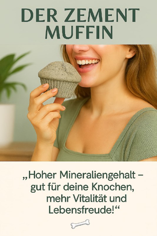 Stell dir vor, eine Lebensmittelkette mischt Zementpulver in seine Muffins die …